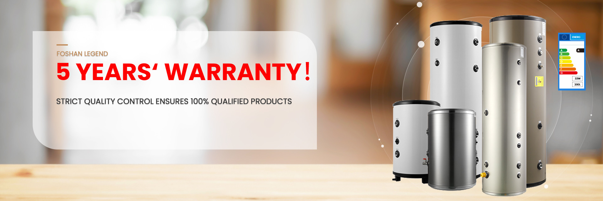 jakość Zbiornik wody z pompy ciepła fabryka